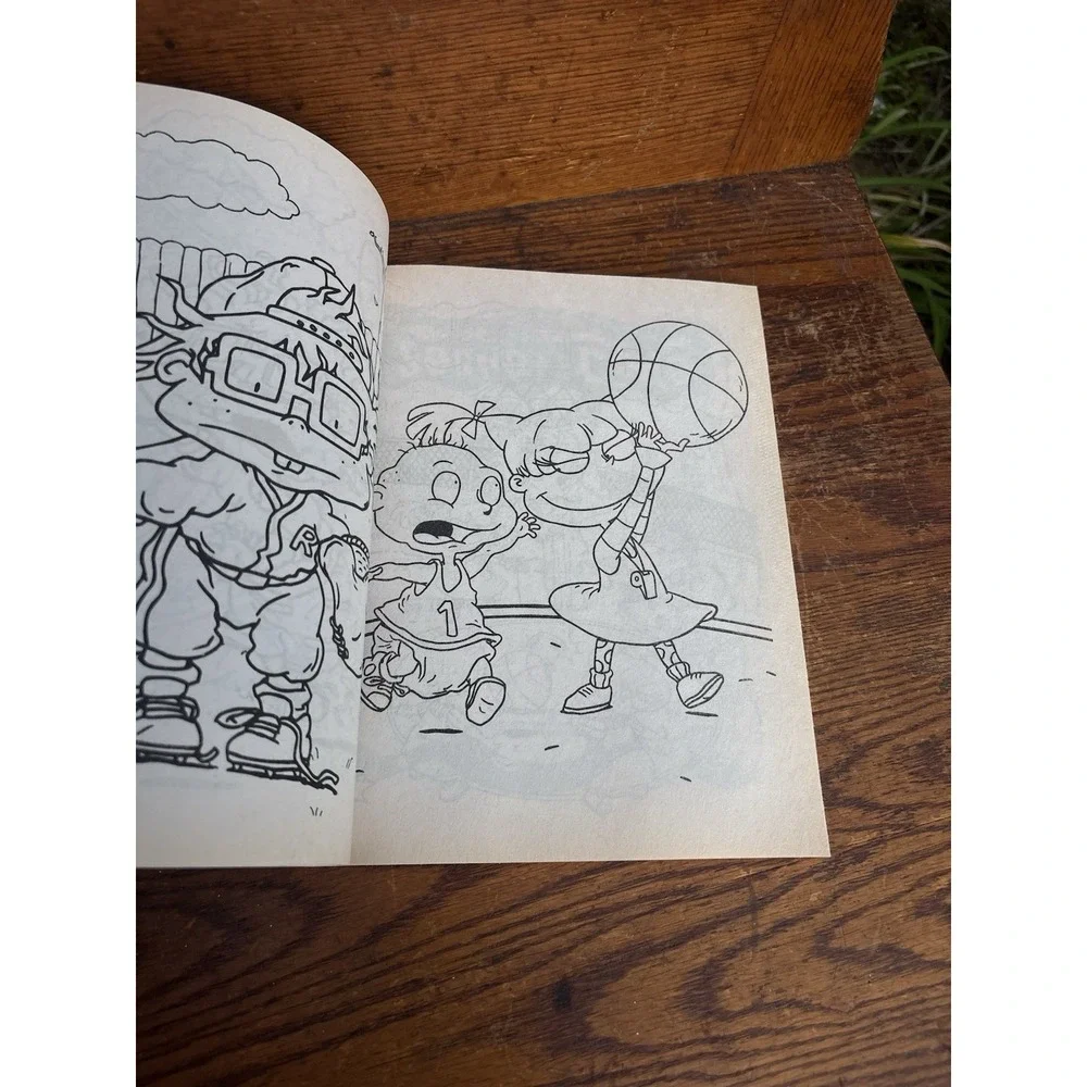 Nickelodeon Rugrats Jumbo Color & Activity Book 1997 Landoll's